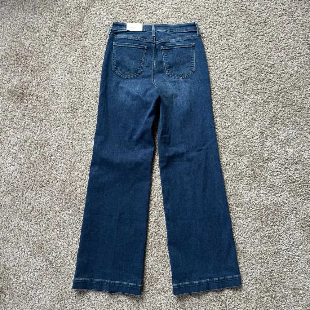 NYJD Teresa Wide Leg Jeans Size 6 - Picture 3 of 7